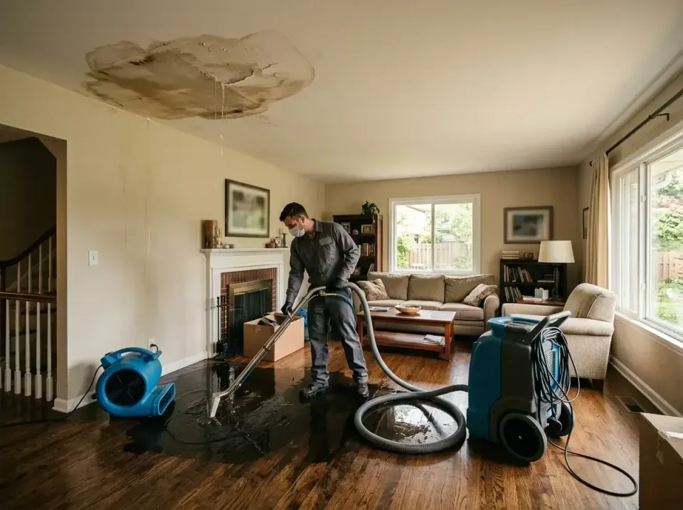 attic-pipe-burst-ceiling-drip-008 — frequently asked questions, Water Damage Restoration & Carpet Care in Tracy, CA